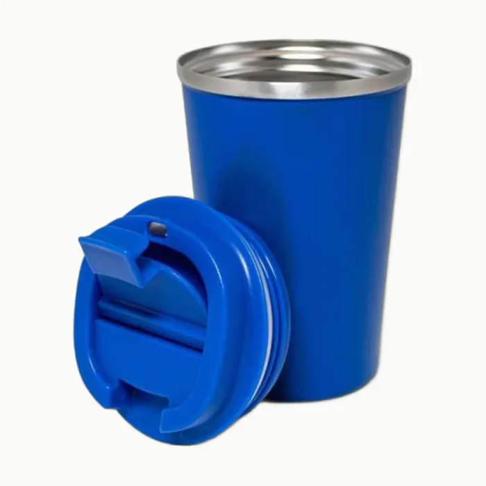 Termosmuki ja sen kansi irrotettuna